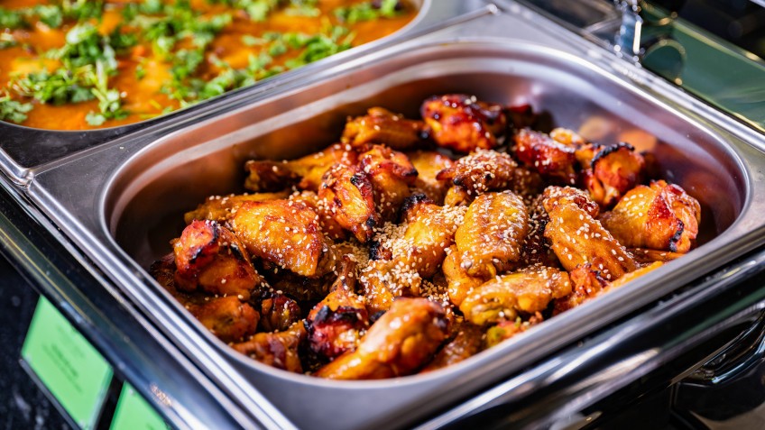 Juicy Wings With Charred Glaze