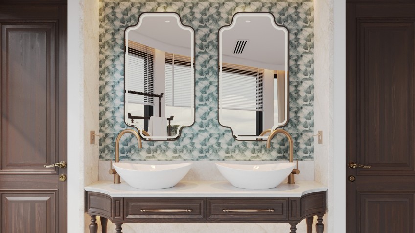 Lyra Grandeur Cruise: Delicate Bathroom In 5 Star Standard