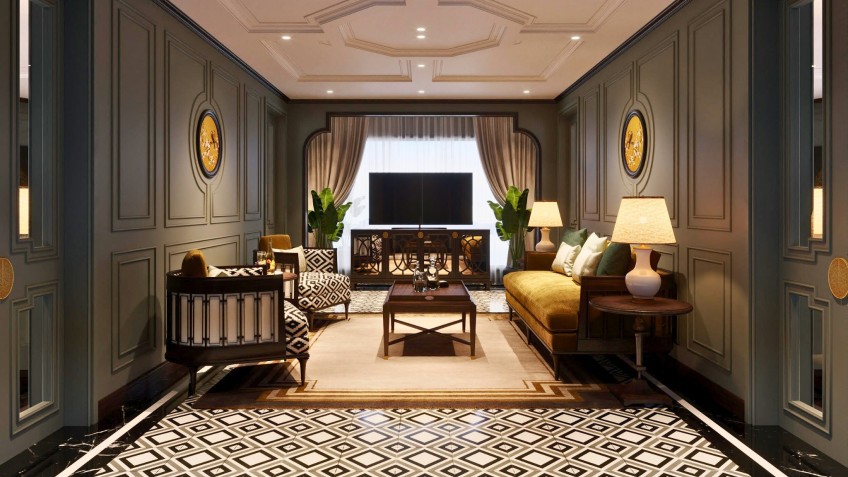 The command living room