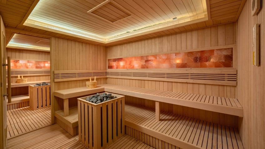 Sauna Room For Full Relaxation