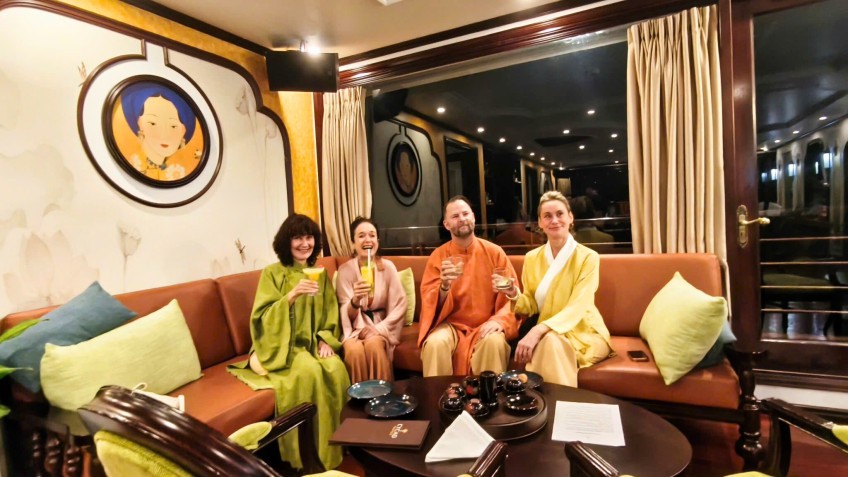 Cycad Cruise: Try Vietnamese Traditional Clothes