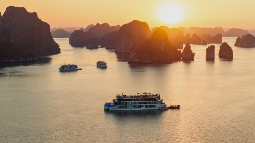 Cycad Cruise: Rare luxury cruise to Bai Tu Long Bay