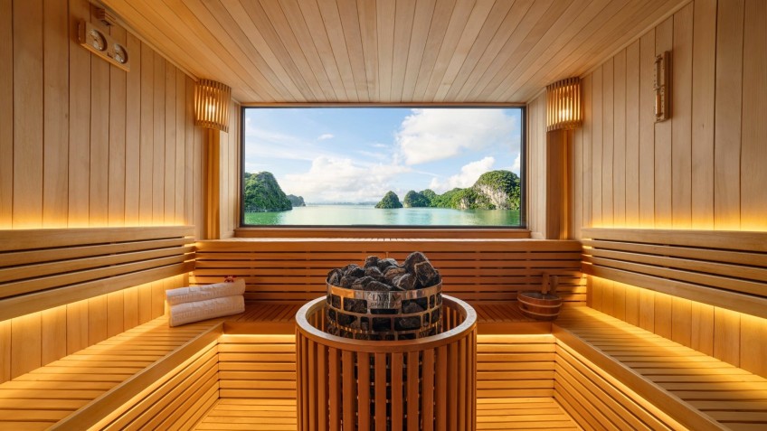 Lyra Grandeur Cruise: Sauna Room