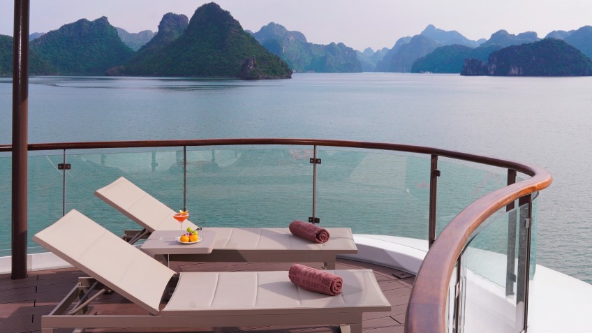 Lyra Grandeur Cruise: Gorgeous View From Private Terrace