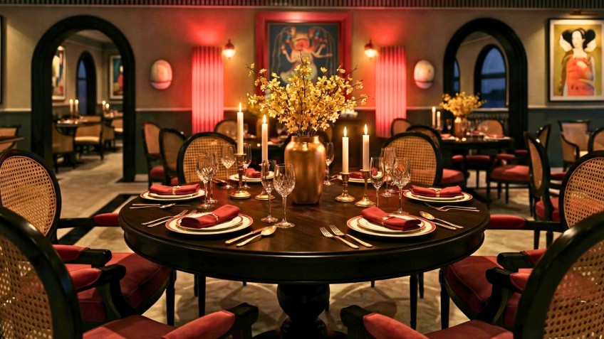 Exquisite Table Setup