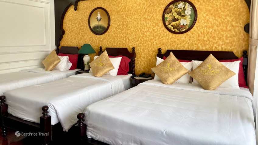 Cycad Cruise: 1 King bed & 2 Twin beds