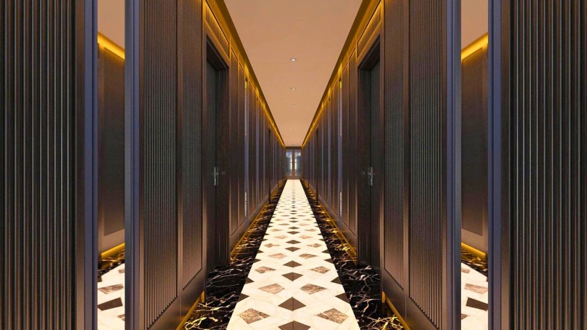 Wooden Classic Hallway