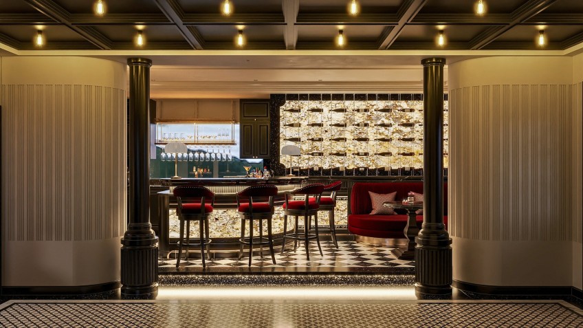 Stylish Lounge And And Bar