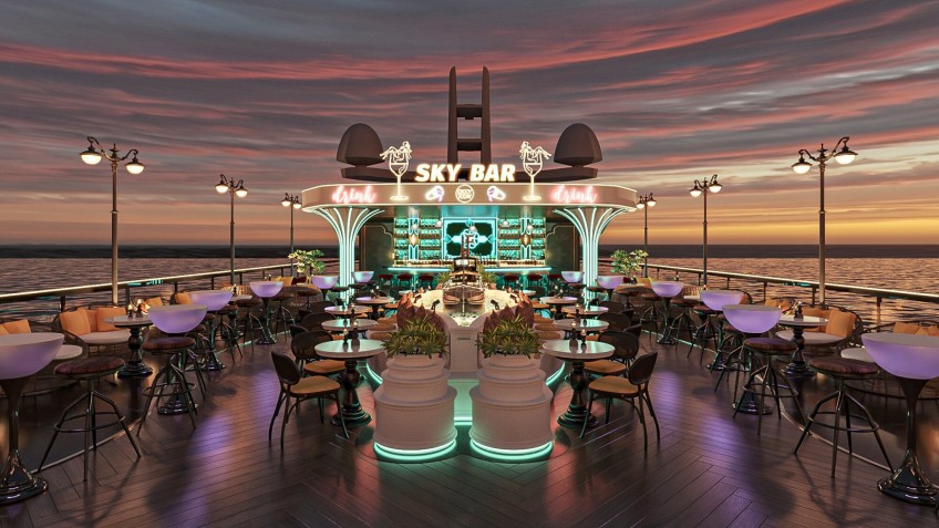 Impressive Sundeck View