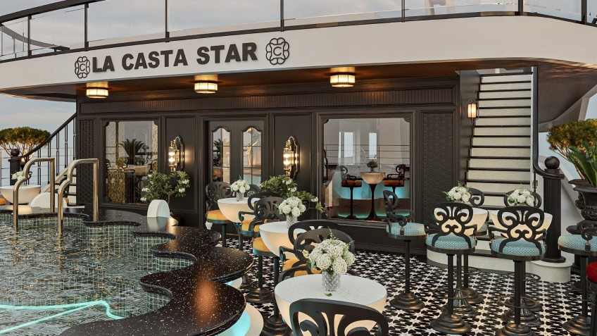 First Class Lounge Outdoors