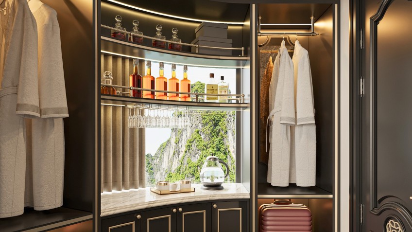 Distinctive Mini Bar Inroom