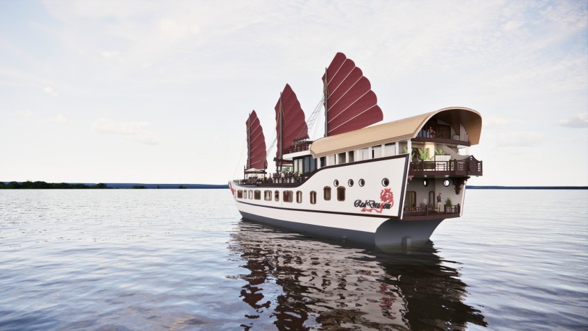 Traditional Junk Boat Style