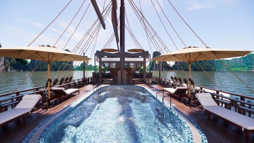 Mineral Seawater Pool