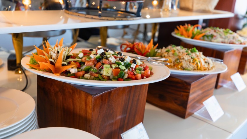Tasty Dishes during Buffet