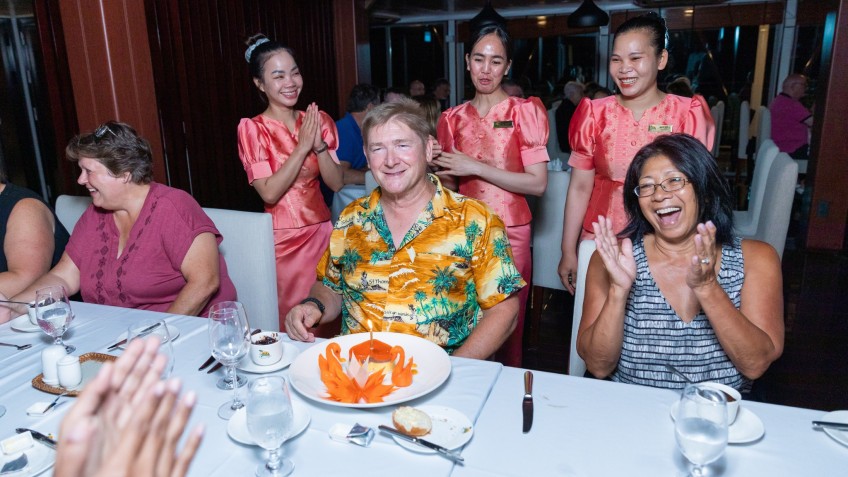 Have fun during dinner
