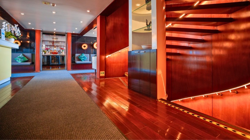 Large reception area
