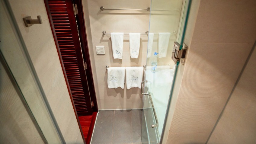 In-room Standing Shower