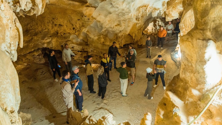 Athena Royal Cruise: Visit a stunning cave