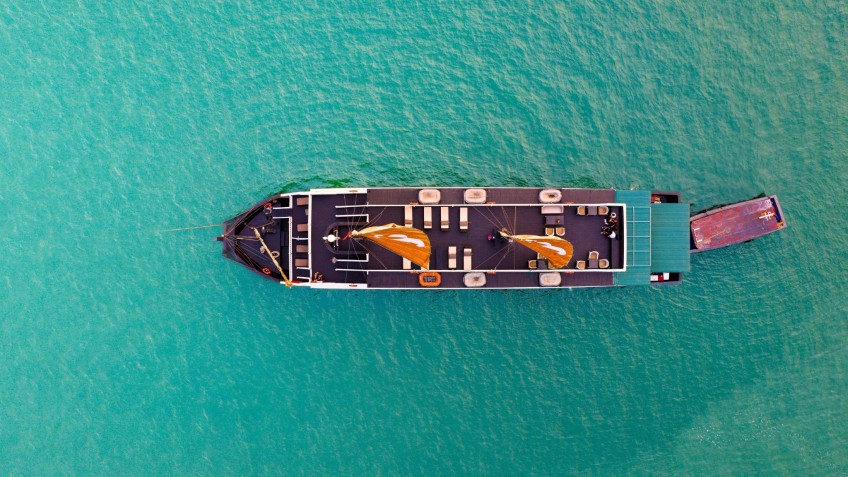 Garden Bay Peak Cruise: An overview from above