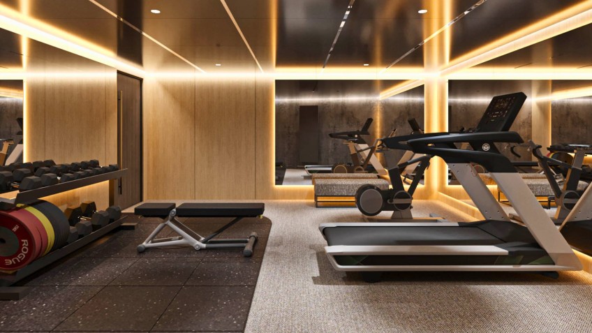 Modern Gym room