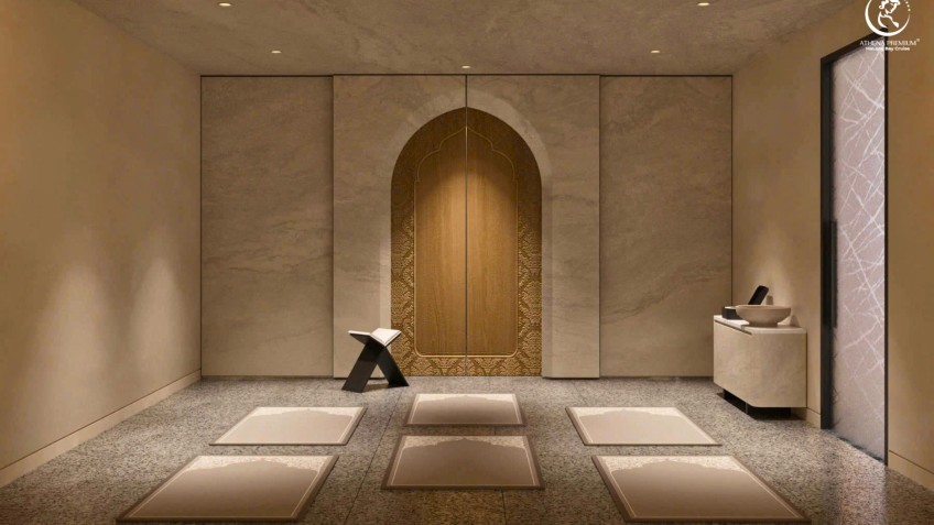 Serene Meditation Room