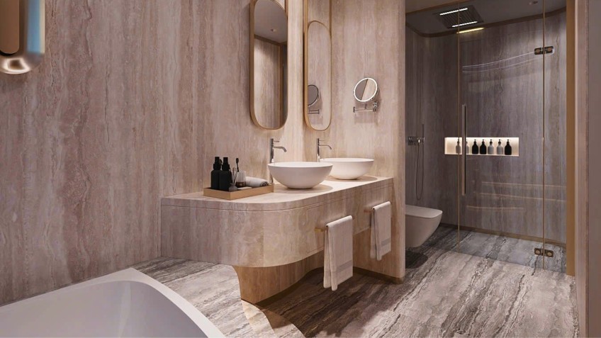 Clean Bathroom