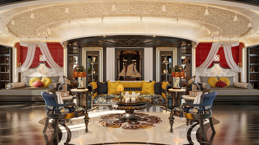 Observation Lounge And Library