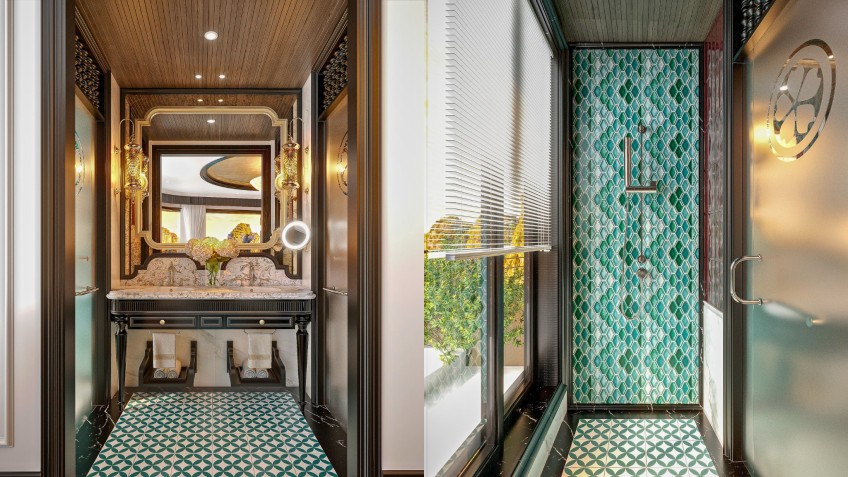 Serene Bath With Seaview