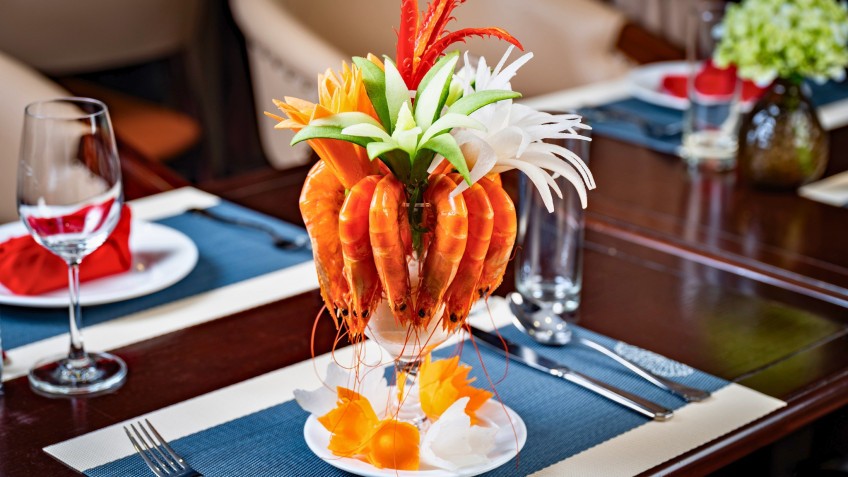 Cozy Bay Grand Cruise: Tasty Shrimp