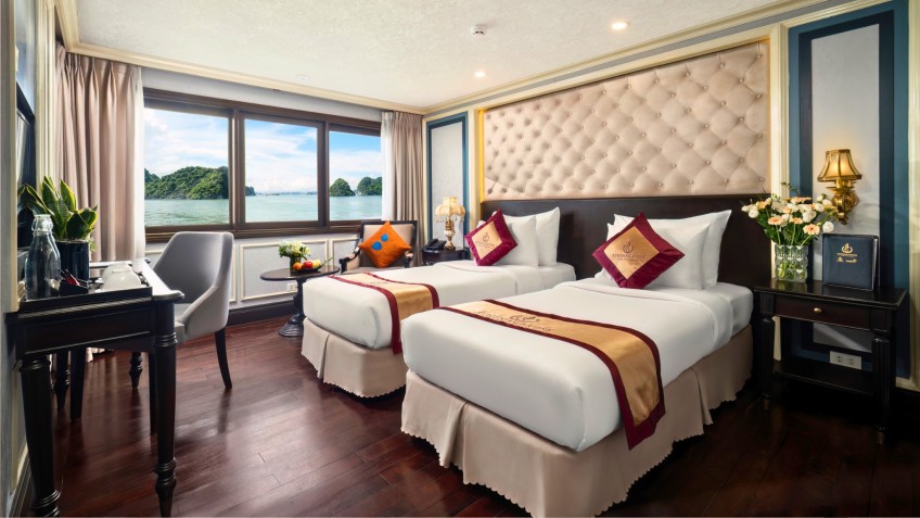 Athena Luxury Cruise: Elegance Balcony Cabin
