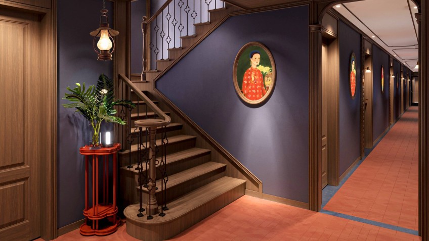 Nostalgic charm in the Hallway