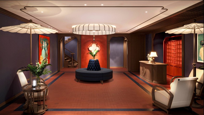 Tranquil Reception Lounge