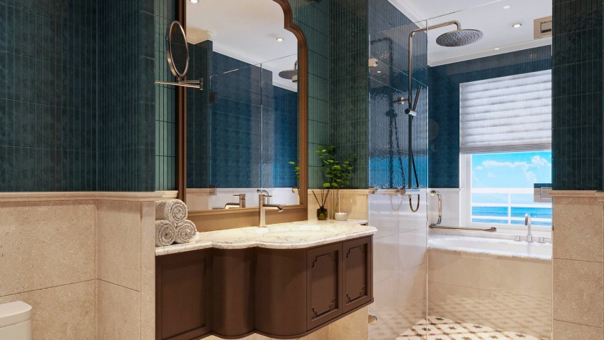 Bathtub with Sea view