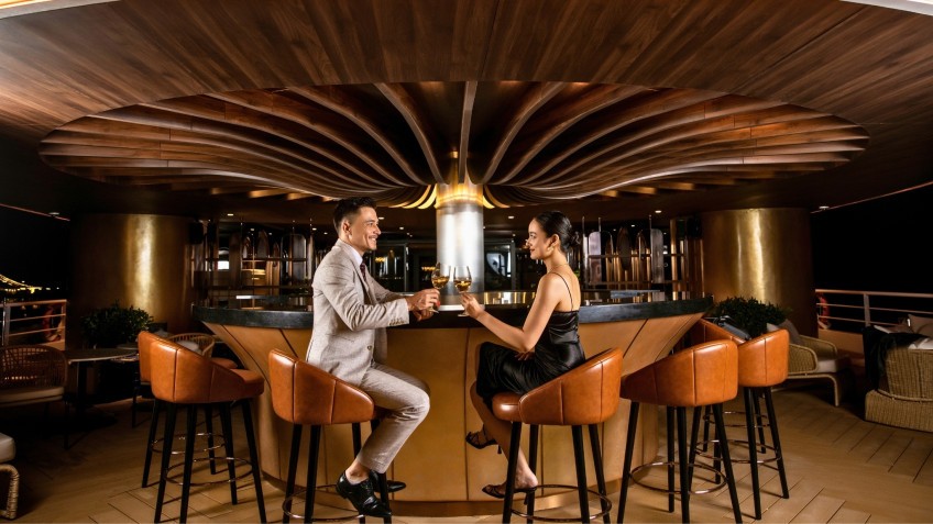 Have drinks at the bar