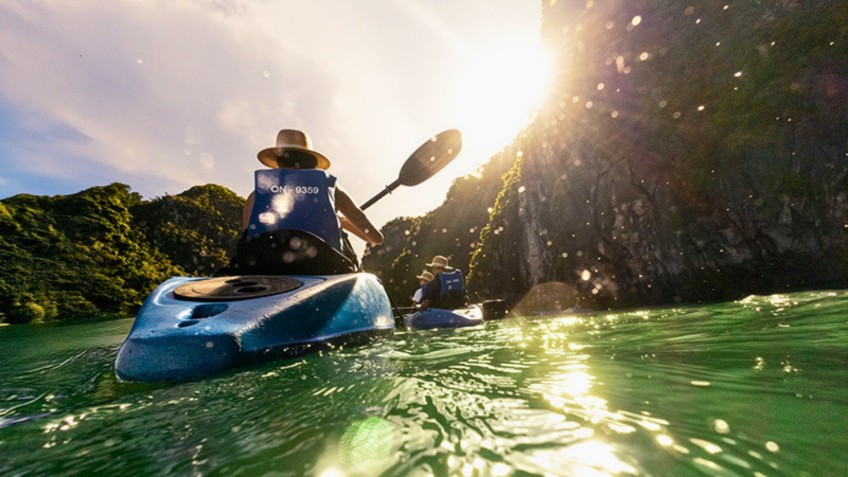 Enjoy Kayaking Activity
