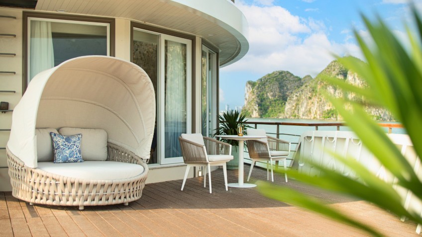Huge Terrace for Relaxation