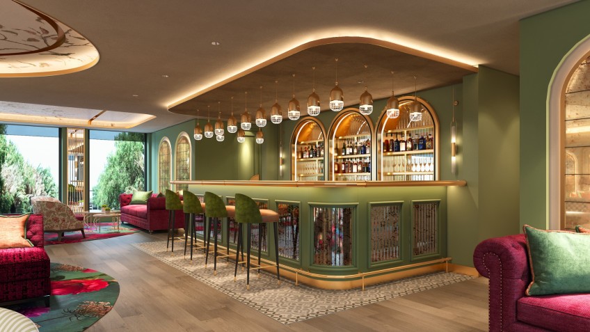 Contemporary Lounge Bar