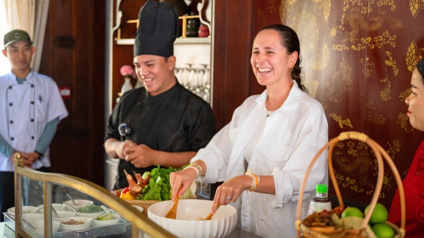 Fun cooking class