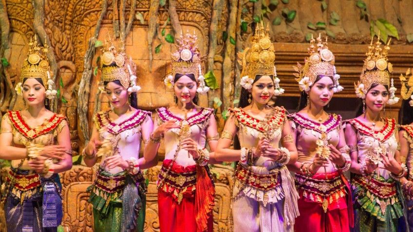 Apsara Dance Is The Ancient Classical Dance