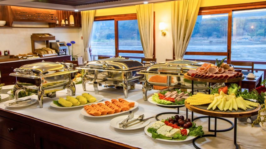 Buffet Breakfast Spread