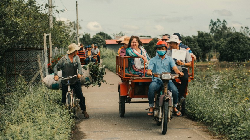 Riding Through The Countryside