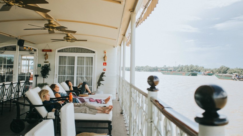 Unwinding On The Sundeck