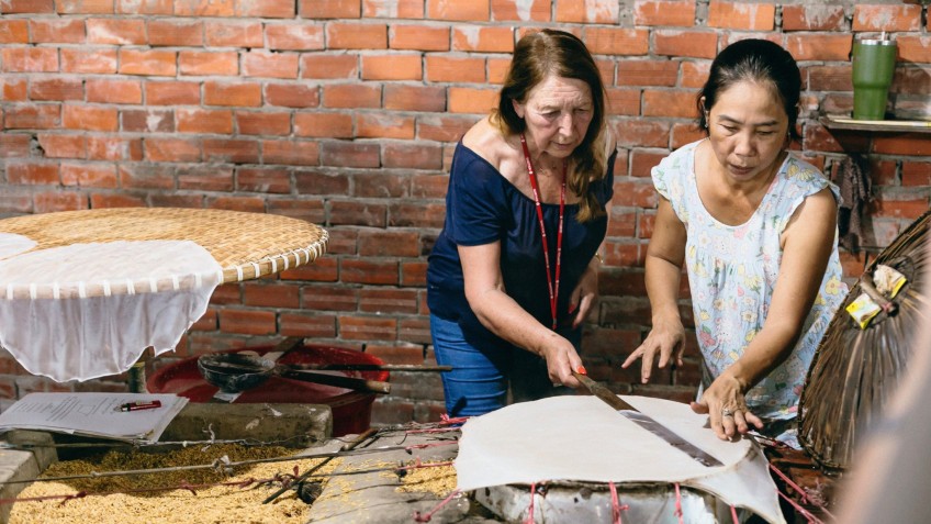 Learning To Make Rice Paper