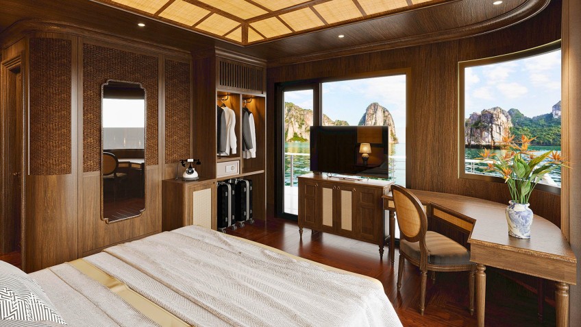 Most luxurious suite on board