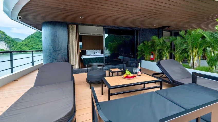 Private Terrace for Relaxation