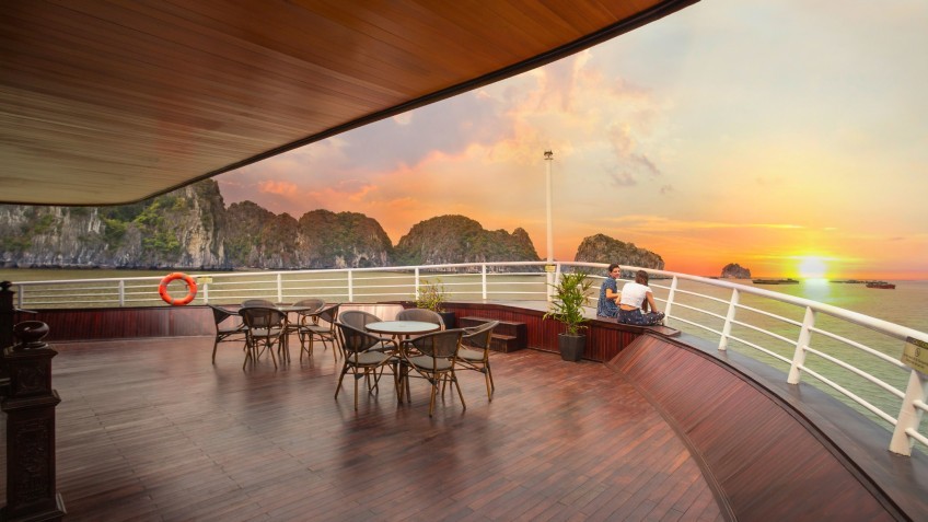 Spacious Sundeck For Relaxation