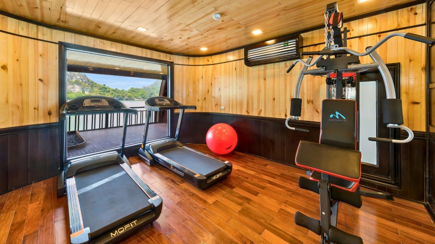 Gym Room With The Bay View