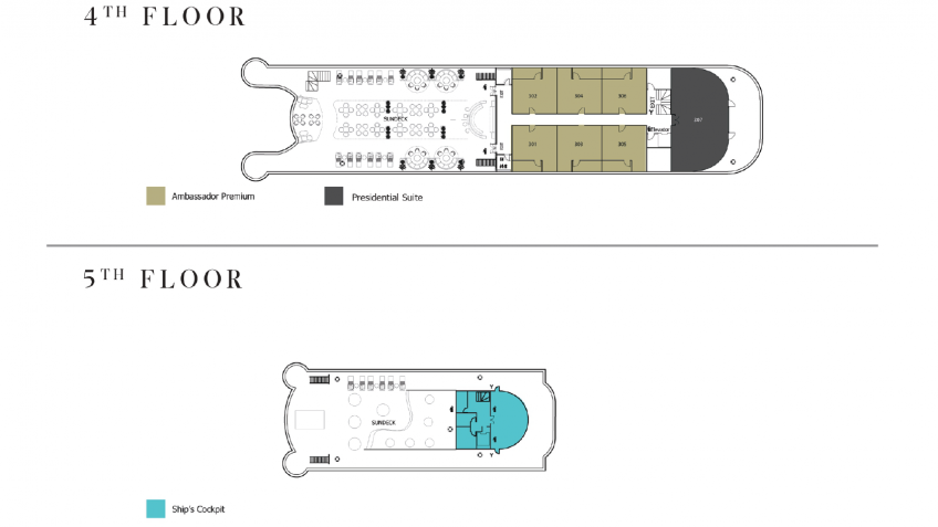 Upper Deck Plan