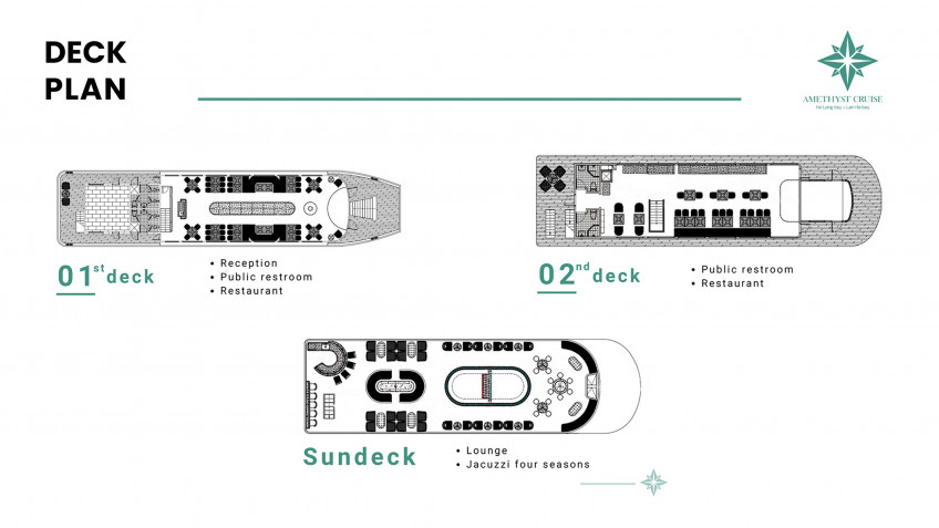 Amethyst Day Cruise Deckplan