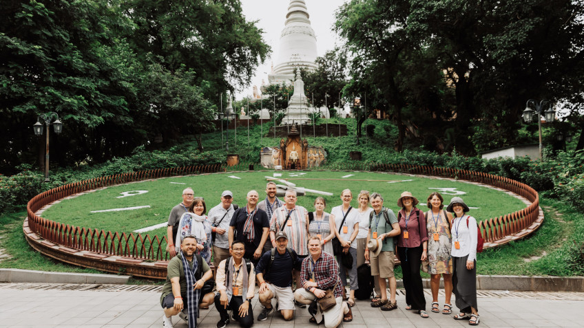 Call on famous Cambodia's attractions